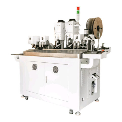 Fully Automatic Terminal Crimping & Heat Shrink Tube Inserting Machine