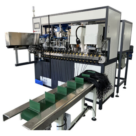 Fully Automatic Power Cord Plugs Manufacturing Machine